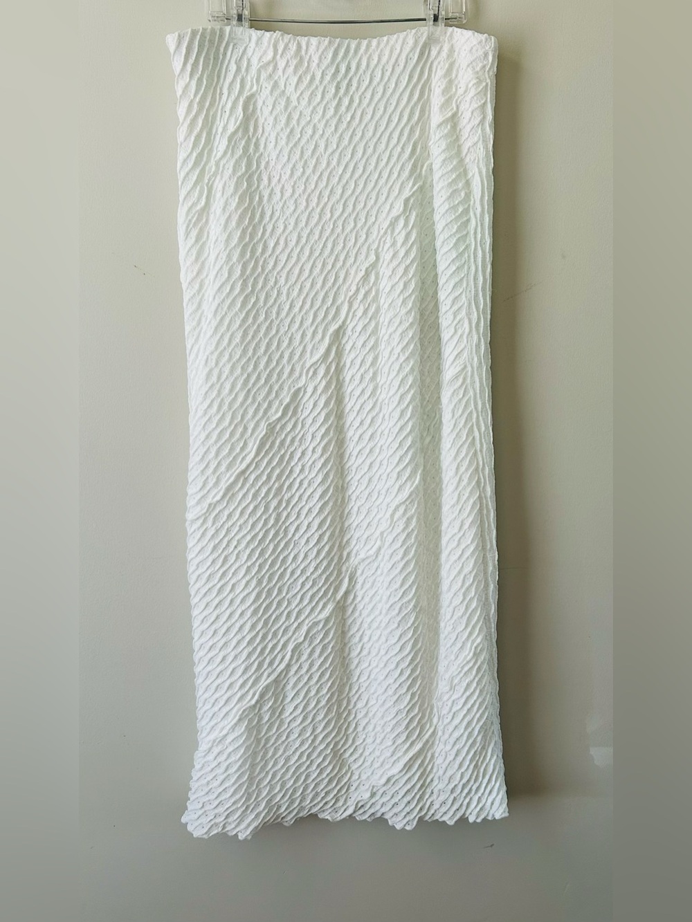 Atelier white long skirt Sz Lg